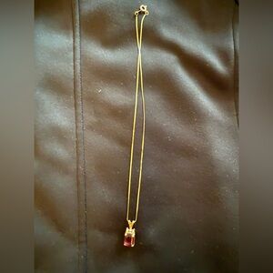 14k Gold Necklace with vintage Pendant